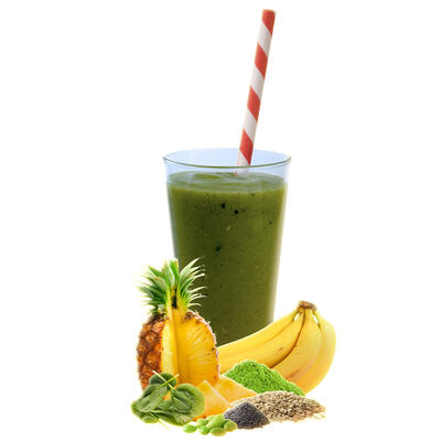 SM37  Green Super Booster Whey Protein  image