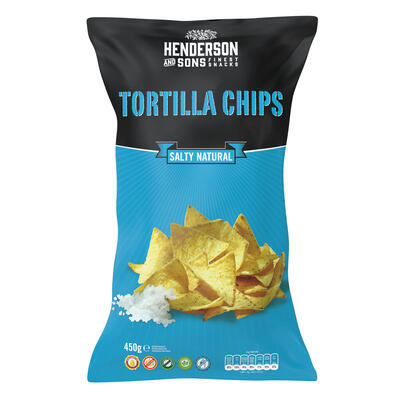 Tortilla Chips Salty Natural (12x450g) image