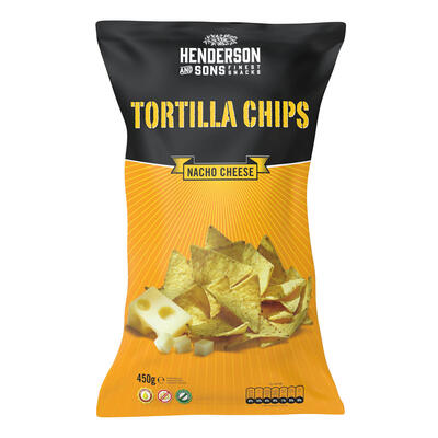 Tortilla Chips Nacho Cheese (12x450g) image