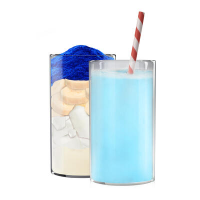 SM17 Blauwe Spirulina/Banaan/Yoghurt/Kokos (33 x 150gr) image