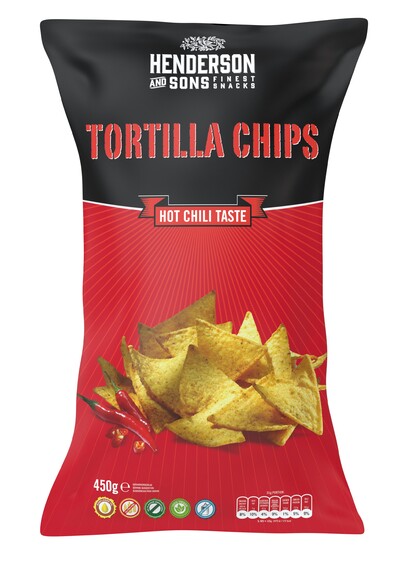 Tortilla Chips Hot Chili (12x450g) image