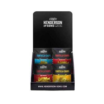 Henderson & sons Display Tortilla Chips/Nuts (25x28x30) image